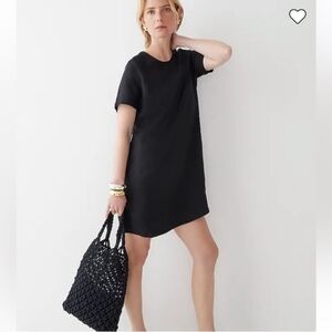 J Crew Linen T-Shirt Dress